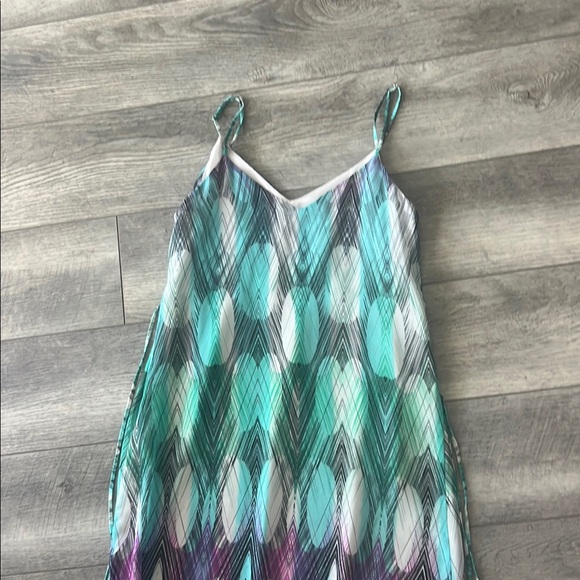 Elegant spring/summer Multicolor Maxi Dress - Picture 3 of 3